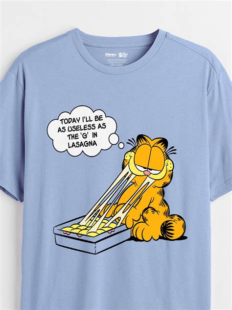 garfield lasagna shirt